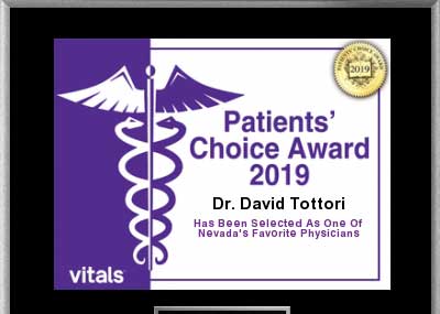 patients choice award 2019 for david tottori