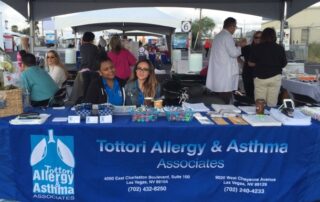las vegas allergy doctor tottori at health fair