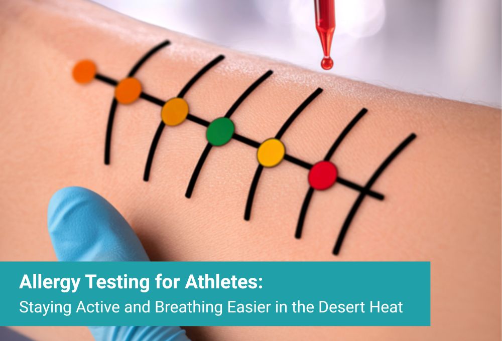 Allergy Testing for Athletes: Staying Active and Breathing Easier in the Desert Heat